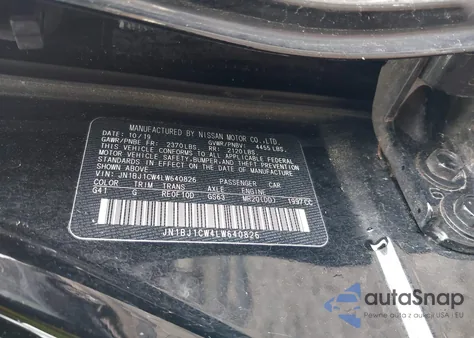 2020 Nissan Rogue Sport S Awd Xtronic Cvt z USA, uszkodzony, nr VIN JN1BJ1CW4LW640826